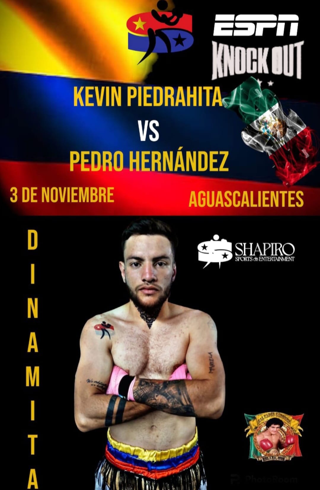 Kevin Piedrahita vuelve a México para su novena pelea – Boxeo de Colombia