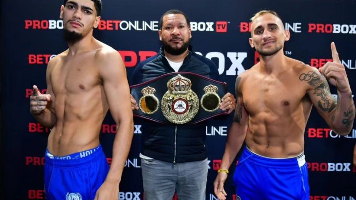 Janelson Bocachica & Alberto Palmetta (Foto ProBoxTV)